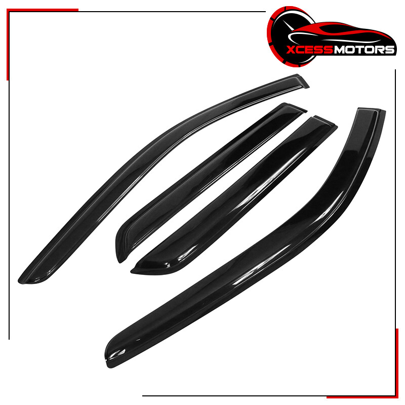 Fits 11-24 Dodge Durango Acrylic Window Visors Sun Rain Guard Deflectors 4PCS