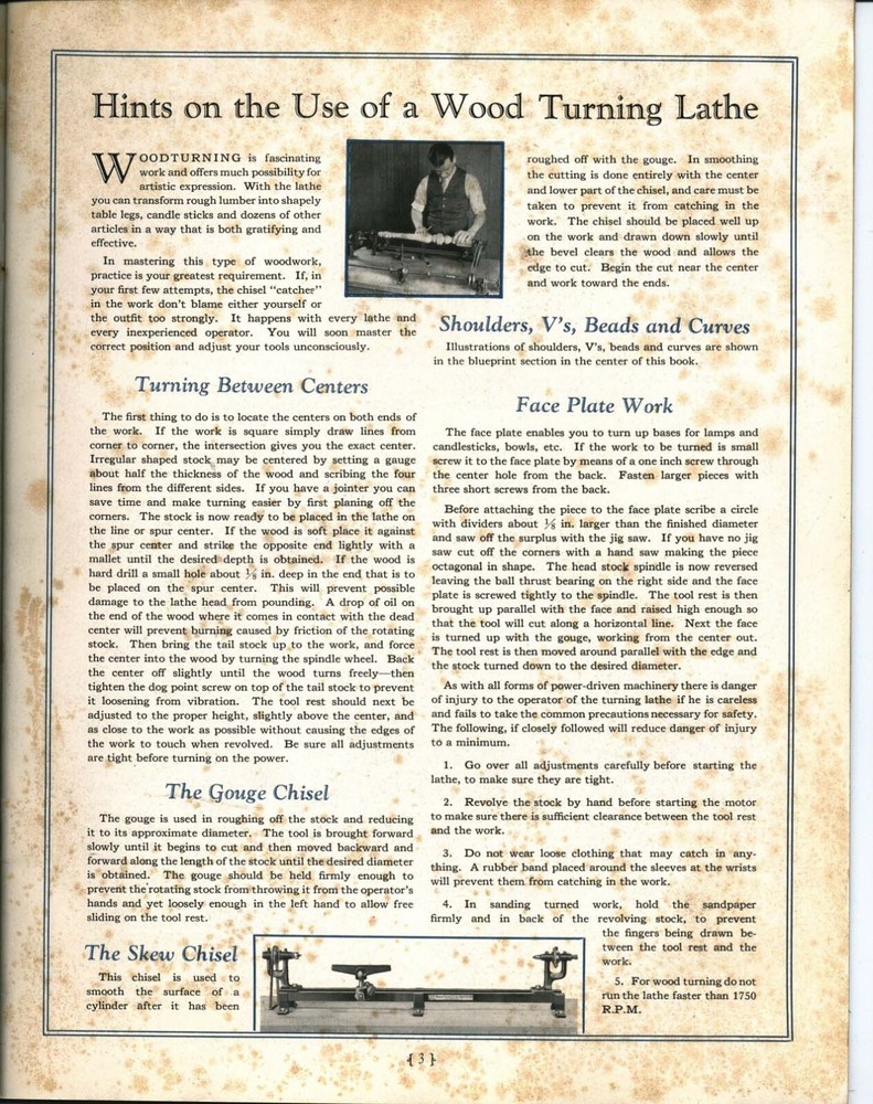 Driver Manual Fits Walker Turner - Practical Instruction for Woodworkers