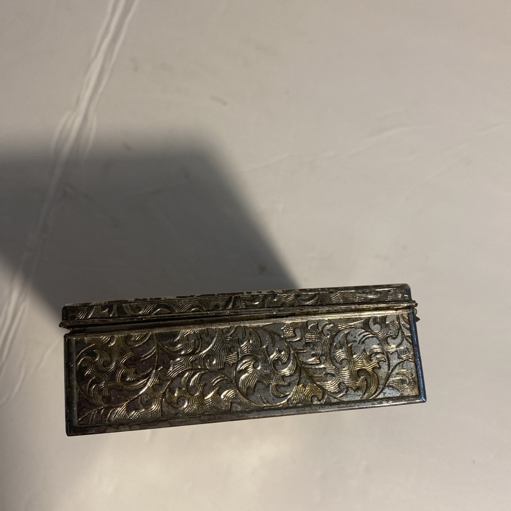 Vintage Silver Cigarette Box