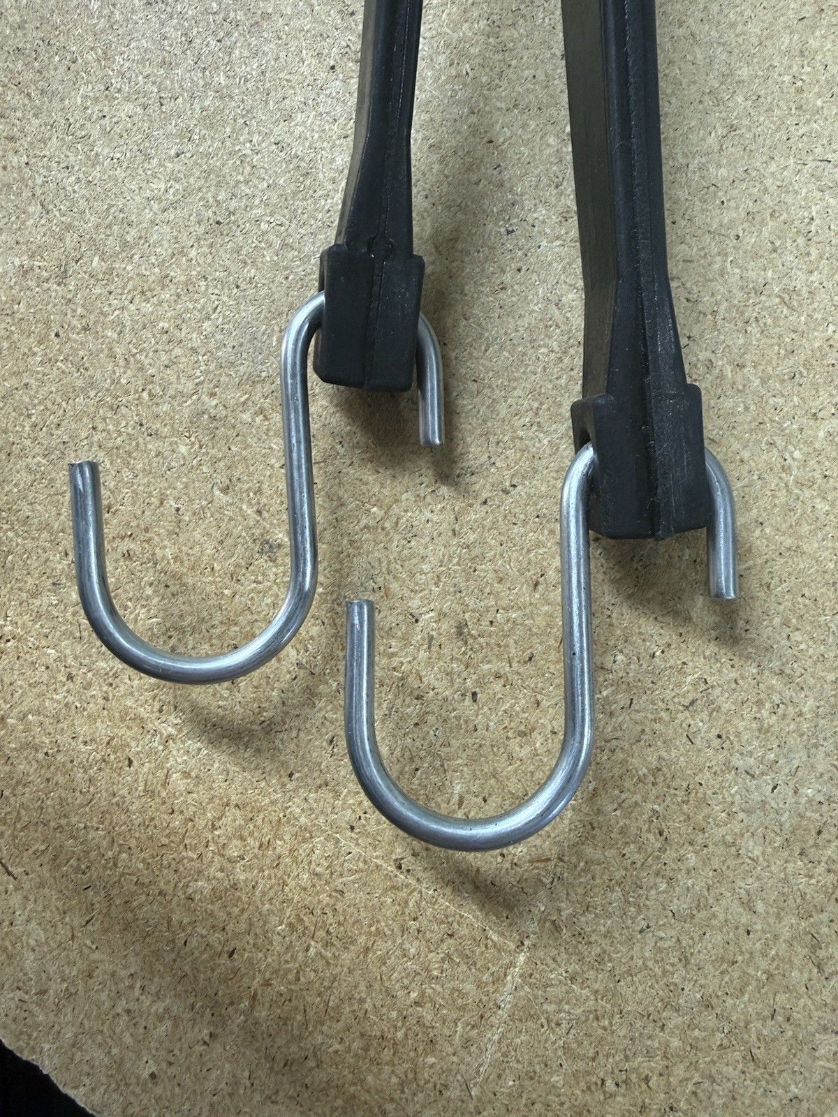 25 Pack 21" Bungee Straps Set Heavy Duty Rubber Bungee Cord w/S-Hook