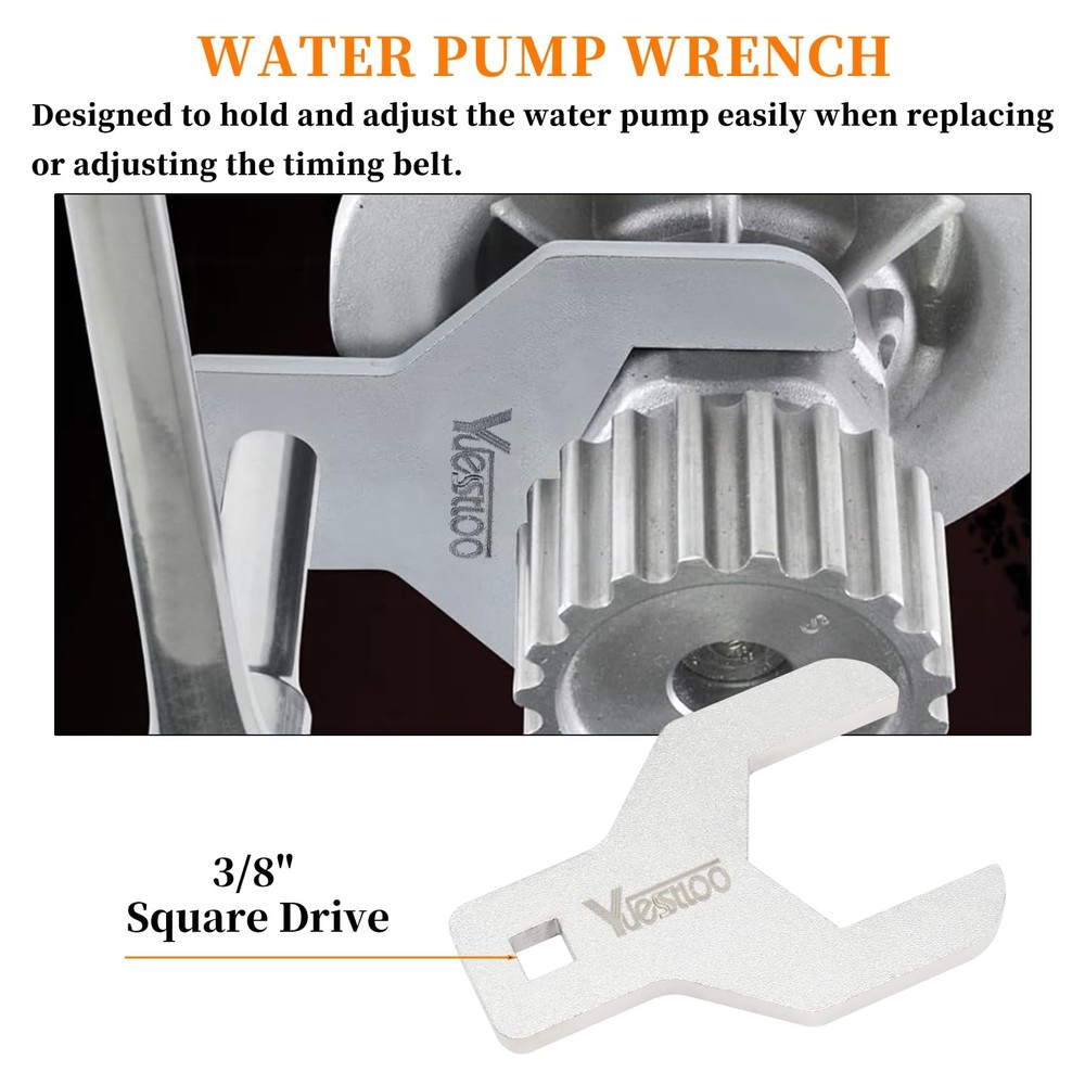 9PCS Engine Camshaft Alignment Locking Timing Tool Kit with Water 9 Pcs Set