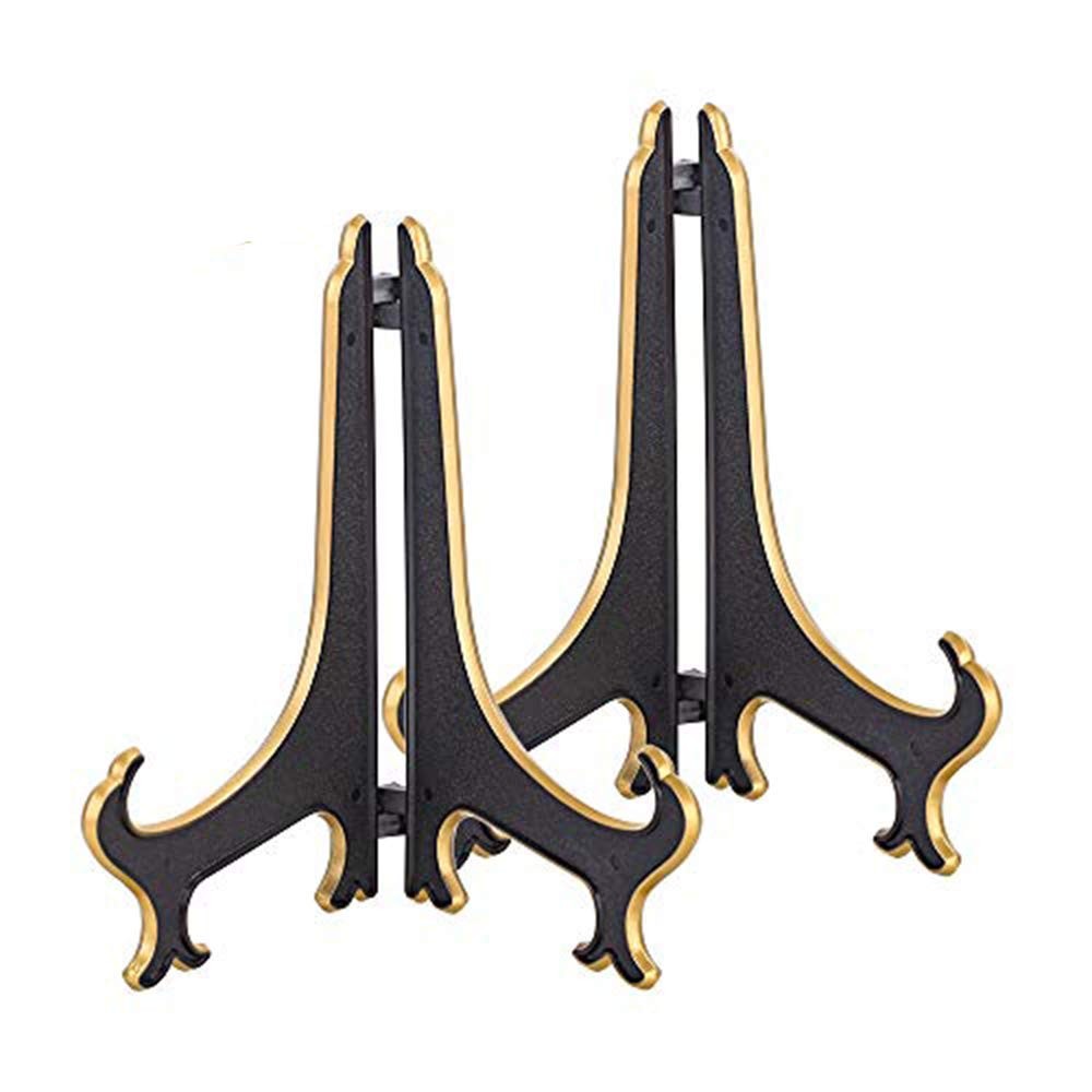 2 Pack Plate Display Stand 8in Adjustable Easel Holder