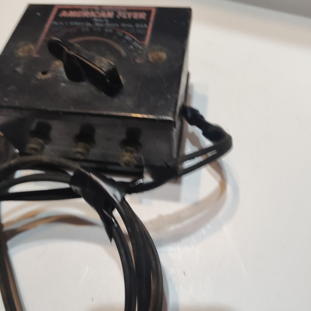 American flyer #2 transformer ,needs Cord, As Is