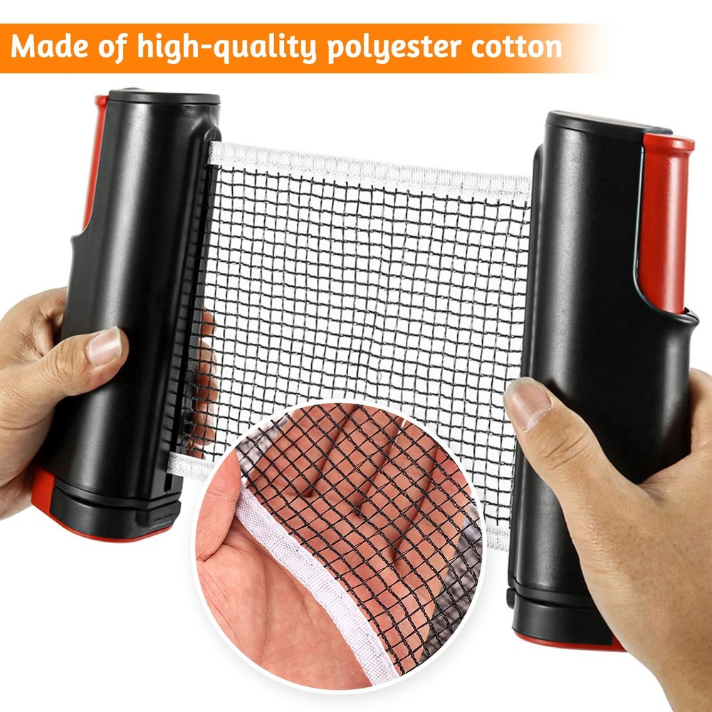 Table Tennis Net Extendable Portable Replacement Net Paddle Game Accessory