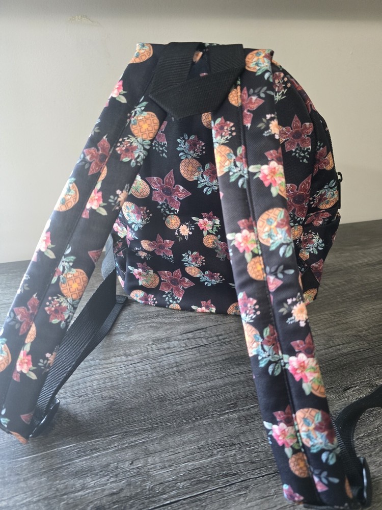 NEW Stranger Things Inspired Mini Backpack - Demogorgon Waffles Eggo Theme 11