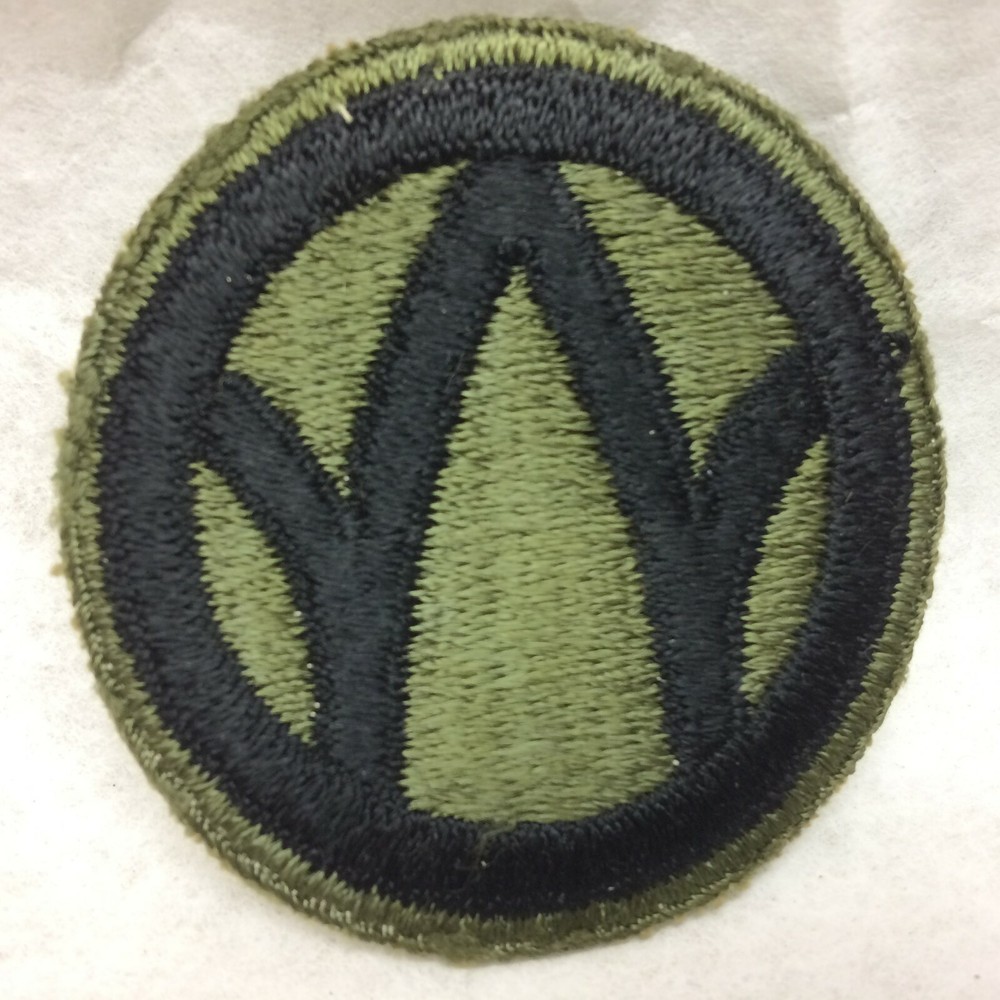 Military Army Patch 89th Infantry Division White Back Variant 89