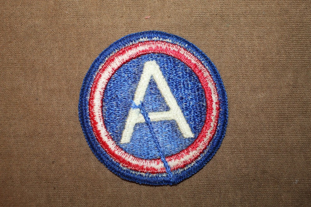 Original 1960's Era U.S. Army 3rd Army Uniform Patch, VG
