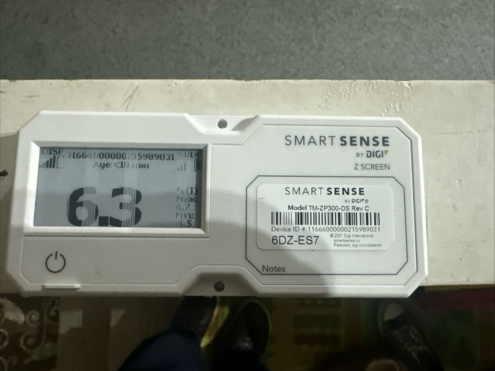 Smart Sense DIGI Temperature Controller Alert Z Screen Model DG-SCREEN REV A