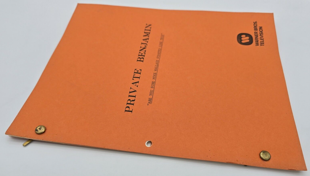 PRIVATE BENJAMIN / 1982 TV Script "Are You Sure Mike Wallace Started Like This"