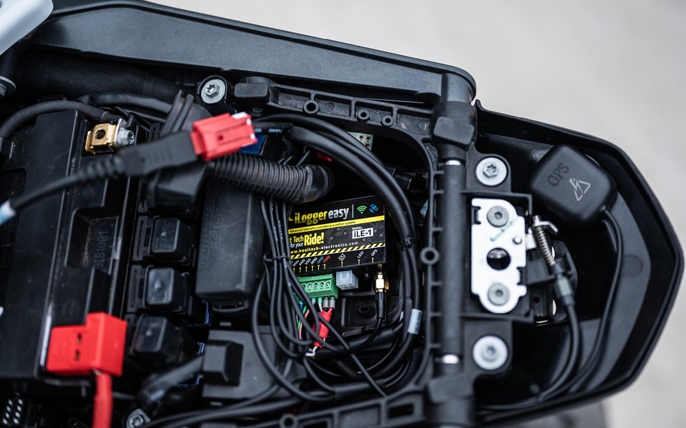 Healtech iLogger Advanced Track Data Acquisition Analysis - Flat Track Racing