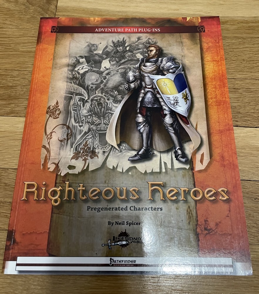 Pathfinder RPG Righteous Heroes D&D 3.5