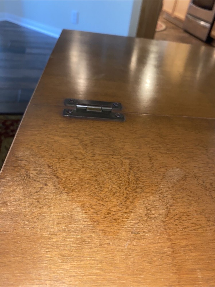 Vintage Baumritter Colonial Maple Wood Dough Box End Table