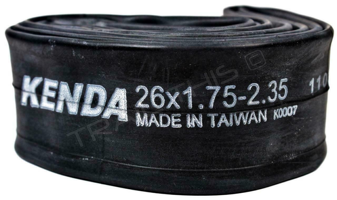 Kenda 26 x 1.75 1.95 2.125 2.35 35mm Schrader Valve MTB Bike Inner Tube Lot