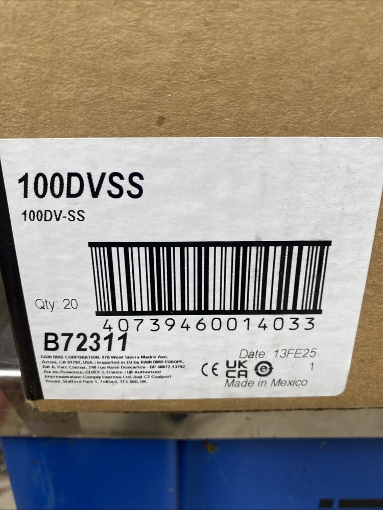 Rain Bird DV Inline Valve 1" DV100 HD-04