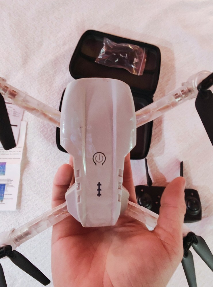 Drone Foldable Mini Camera Drone W/ Controller/Phone Mount