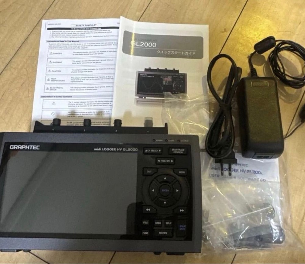 GRAPHTEC GL2000 High-Speed 4-Channel Data Logger