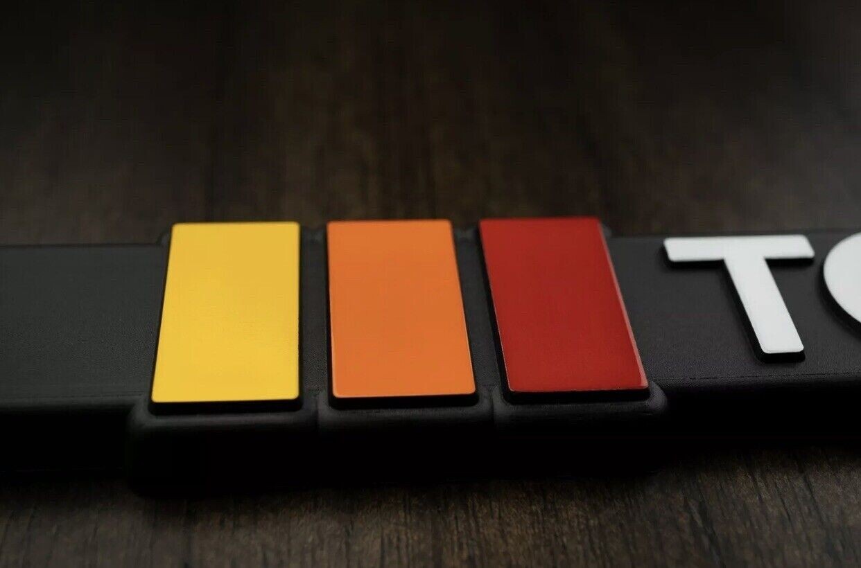 Toyota-Retro-Style-License-Plate-Frame-TRD-Offroad-Tacoma-FJ-Cruiser-4x4