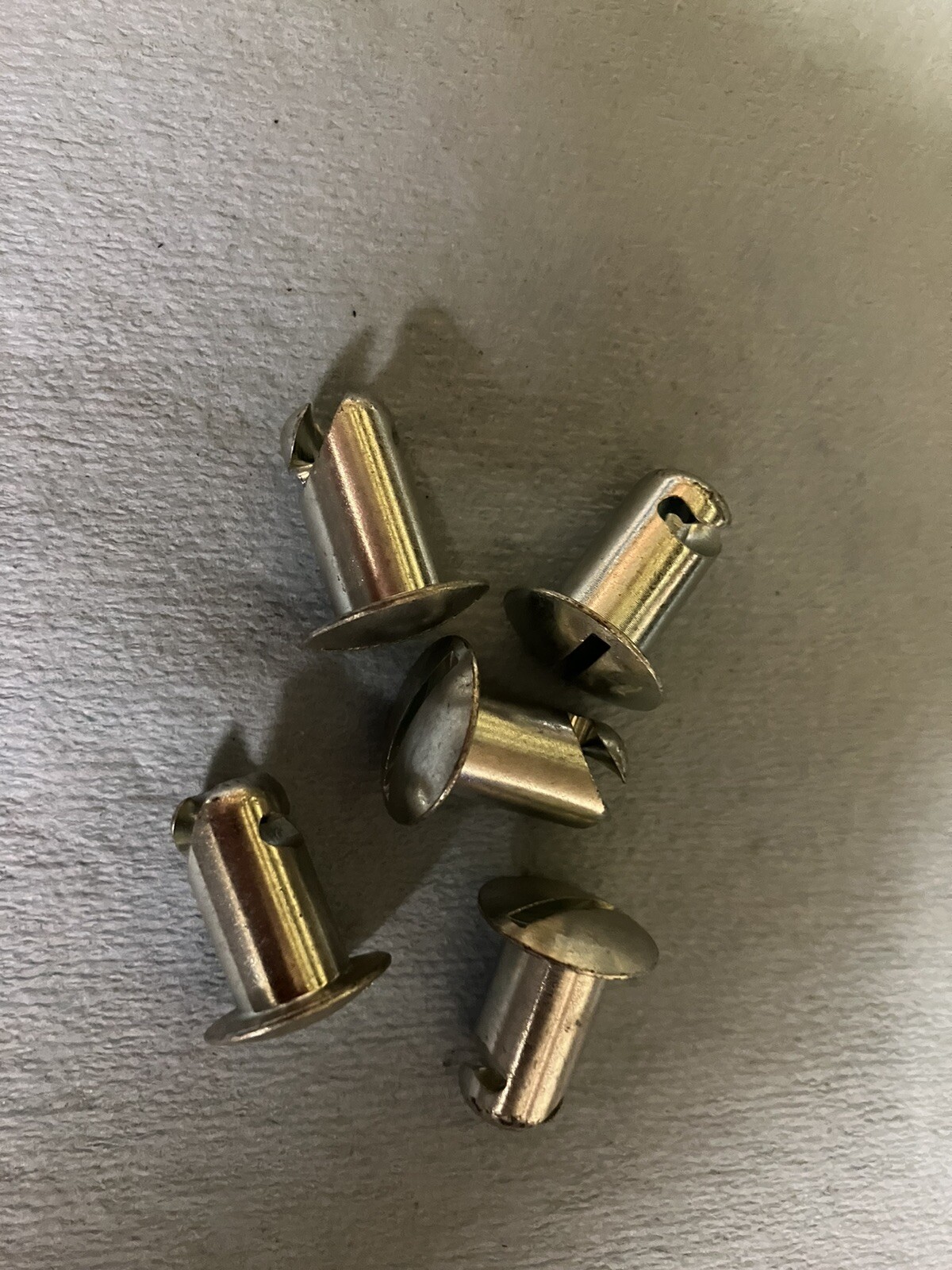 5 STEEL 7/16" BY.450" 1/4 Quick Turn DOME HEAD Dzus Fasteners