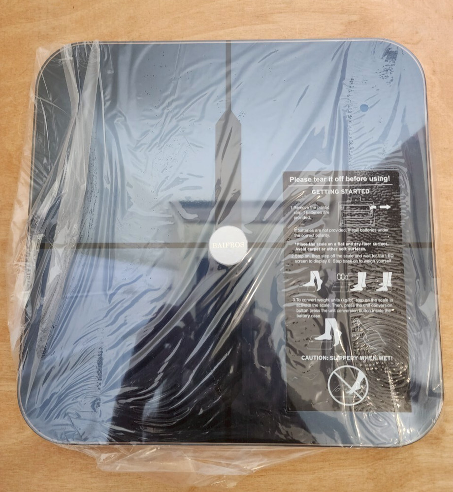Baifros Body Composition Scale, Black - FI290WB