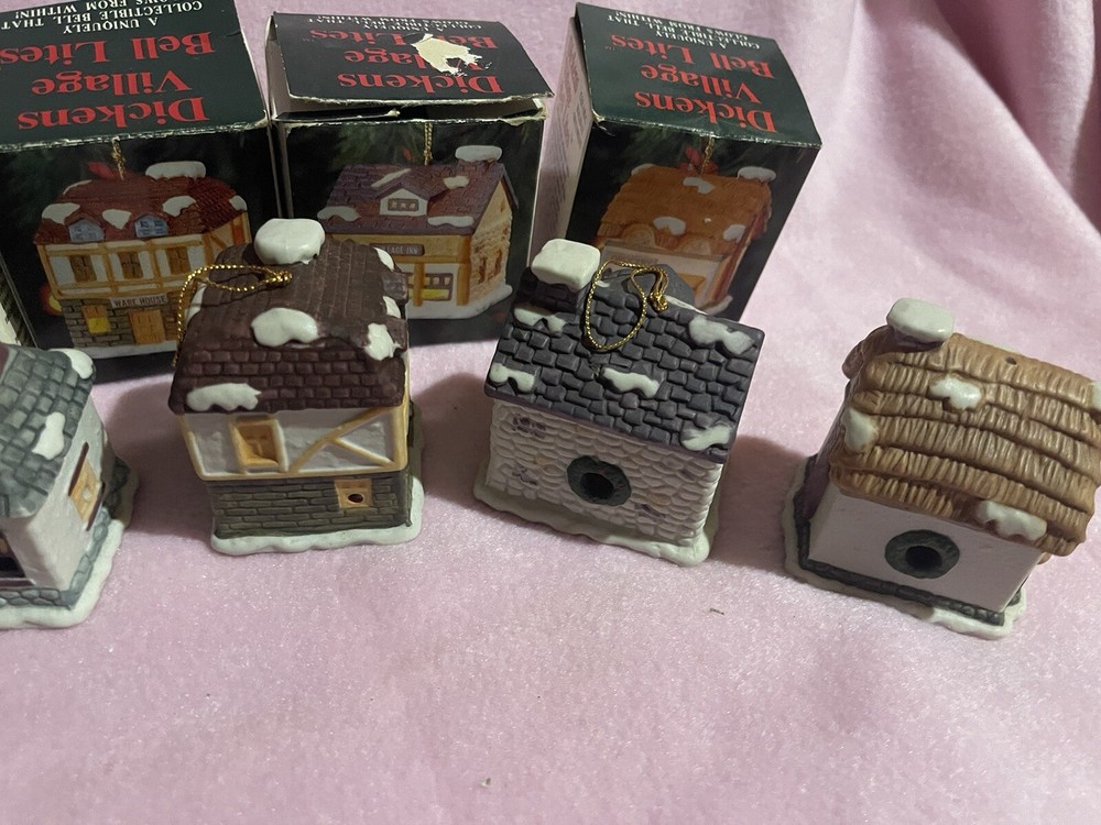 Dickens Village bell lights collection