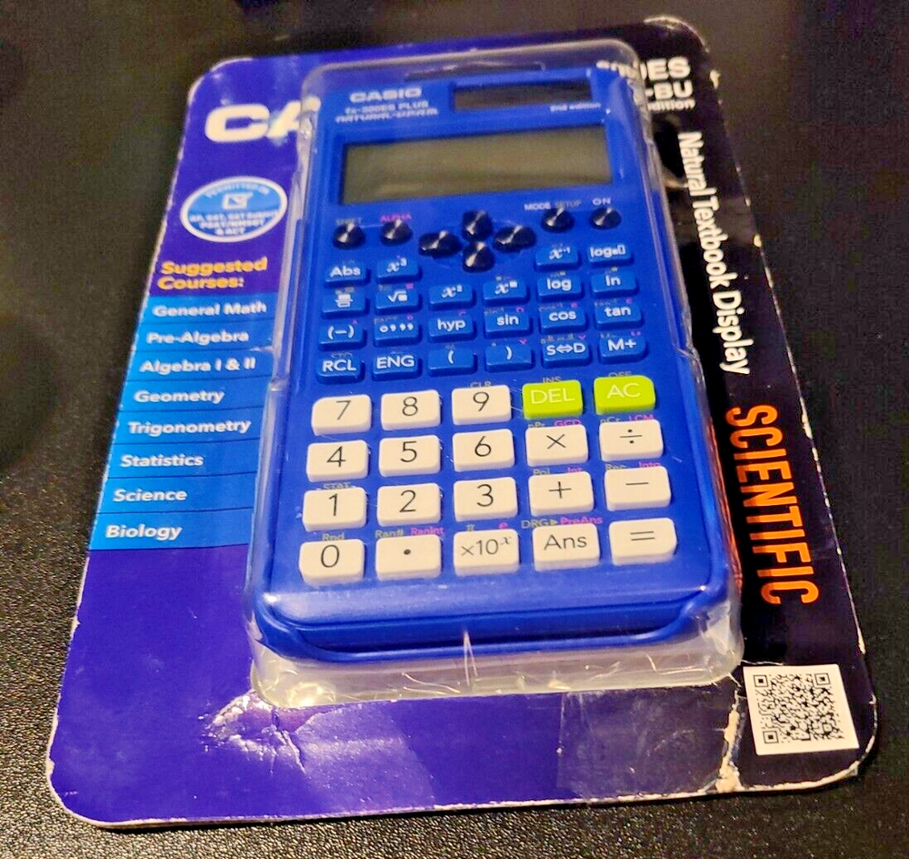 Casio fx-300ES Plus-BU 2nd Edition Scientific Calculator