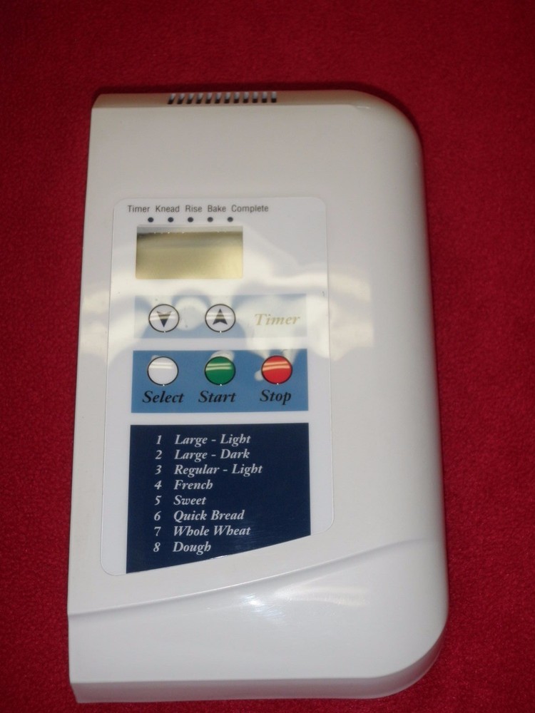 Regal Bread Machine Control Panel & Board Model K6743 (#2)