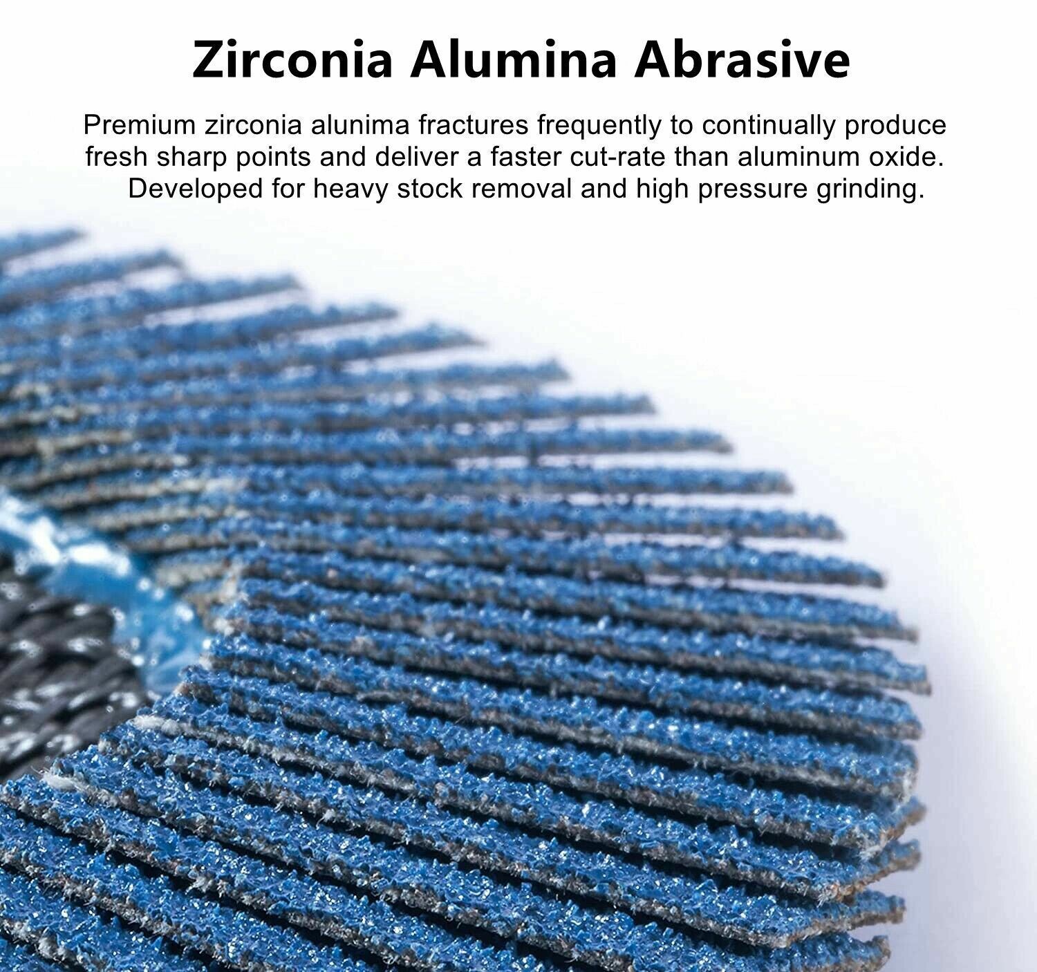 SATC 20x 4.5" 4-1/2 Flap Disc 40 60 80 120 Grit Angle Grinder Sanding Grinding