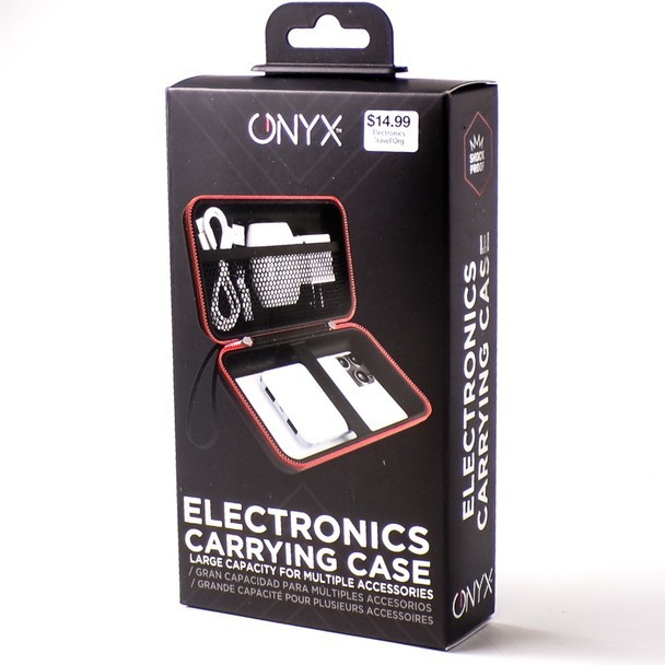 Onyx Large Capacity Electronics Carrying Case