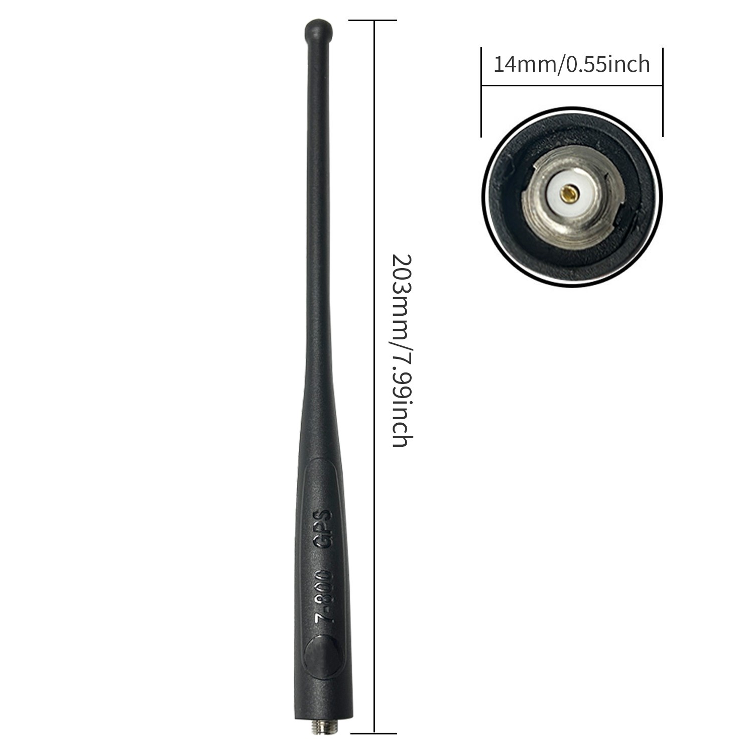 10pcs NAF5085A GPS 7-800MHz Whip Antenna for APX6000XE APX7000 APX8000 XTS5000