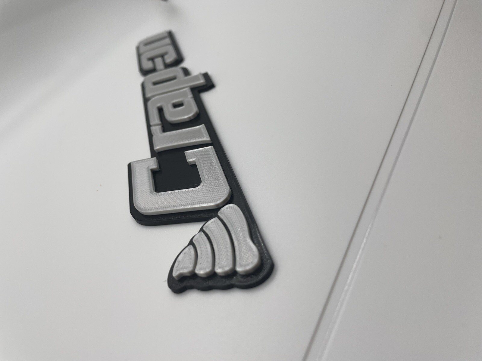 Crap-on Novelty 3D Printed Tool Box Badge.