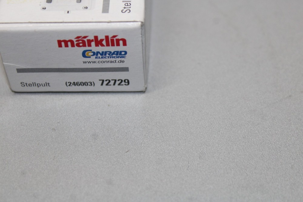 Märklin 72729 H0 Scale Control Panel Original Packaging