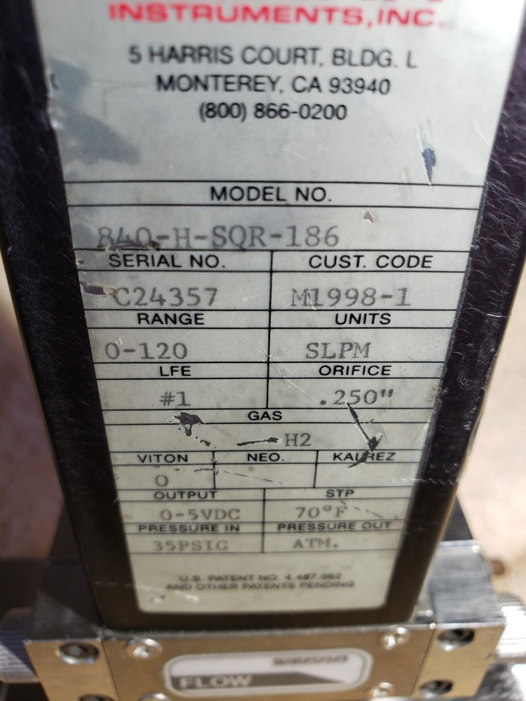 SIERRA INSTRUMENTS 840-H-SQR-18G SYSTEM