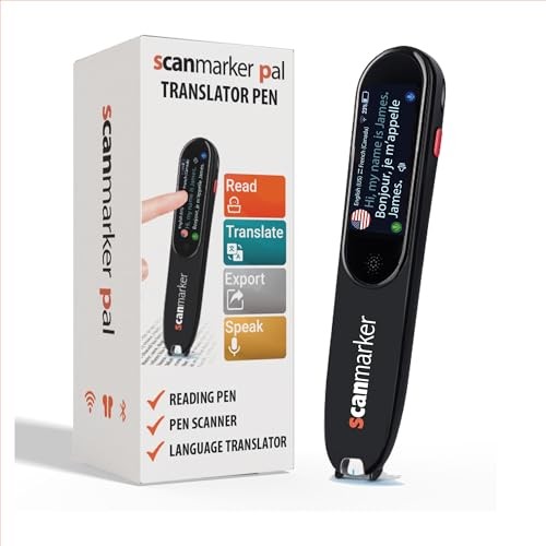Pal - Translator Pen & Reading Pen for Language Learners, Dyslexia & Learning