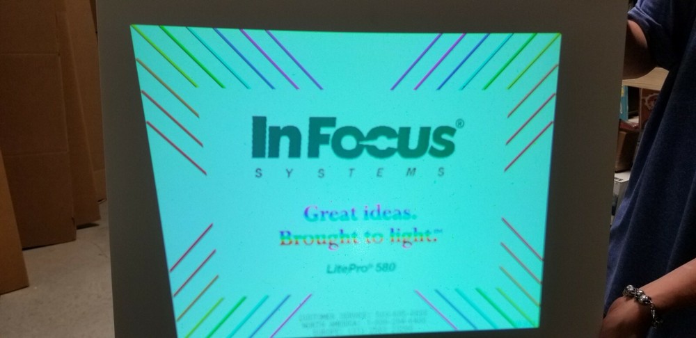 InFocus LCD Projector Lite Pro 580 with Case