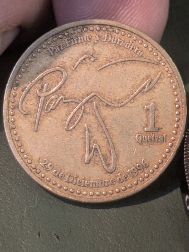 Guatemala 1 Quetzal 1999 Clad