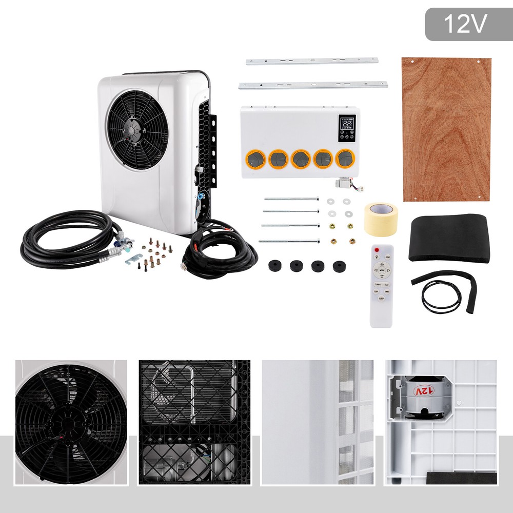 Universal 12V 6800BTU RV Air Conditioner System Split Mini Split AC System Unit