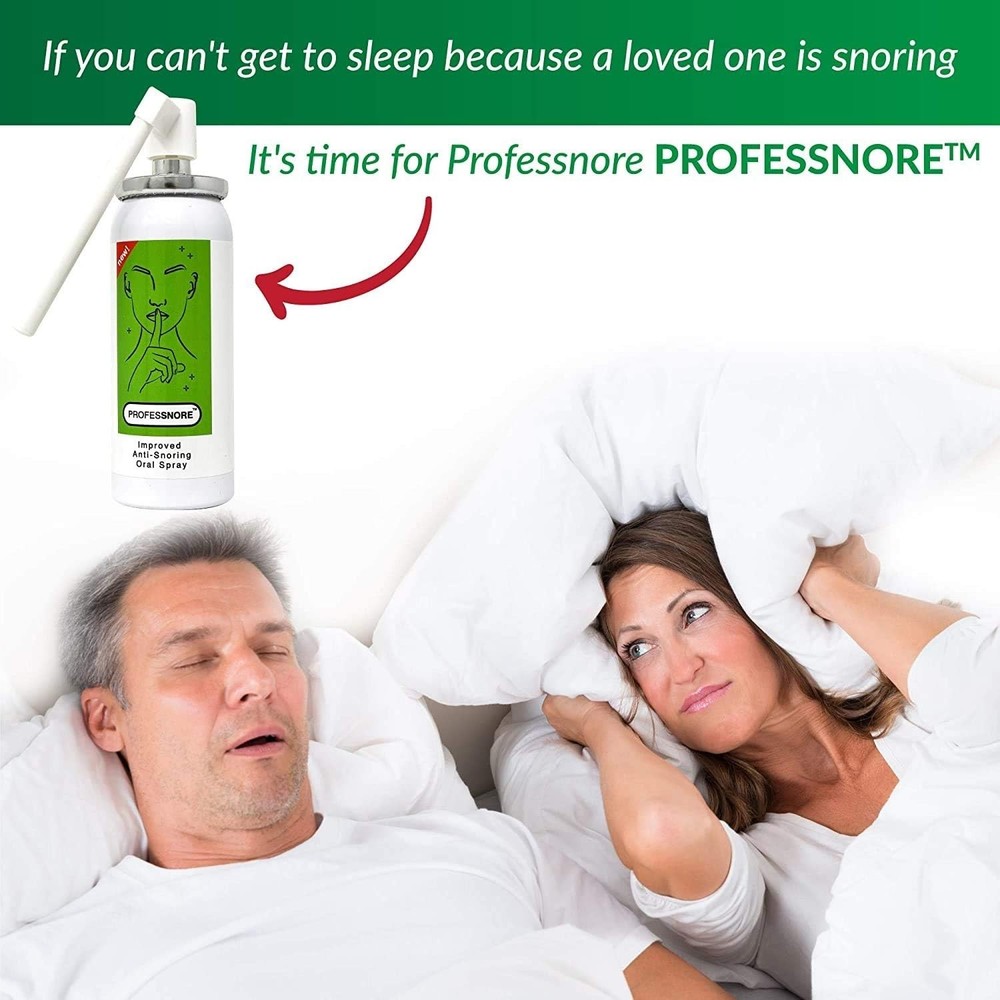 Mint Flavored Snoring Solution Twin Pack