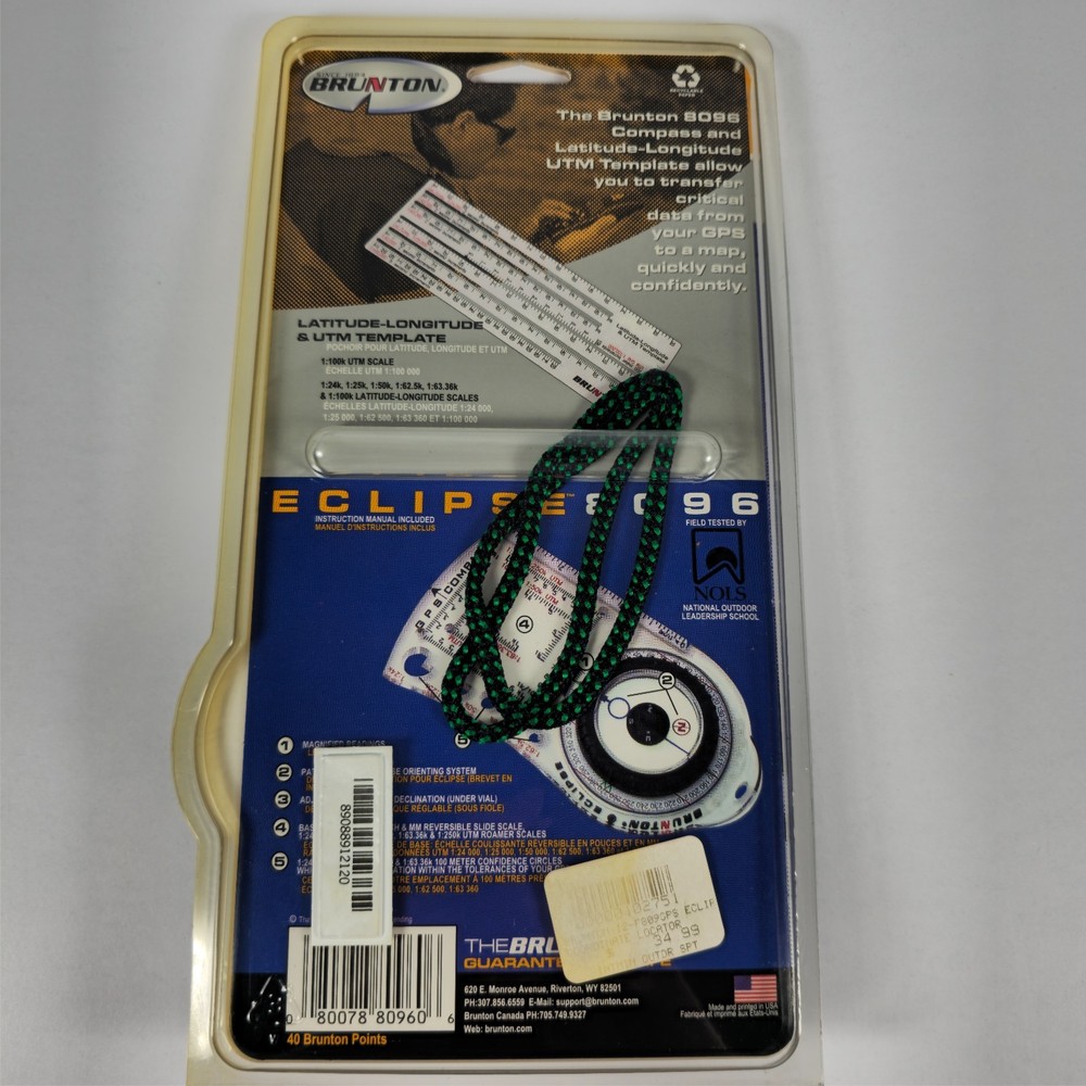 BRUNTON 8096 GPS Eclipse GPS System