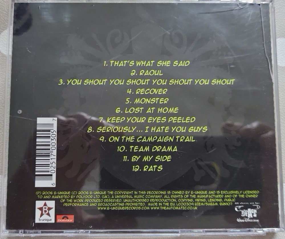 Not Accepted Anywhere by The Automatic