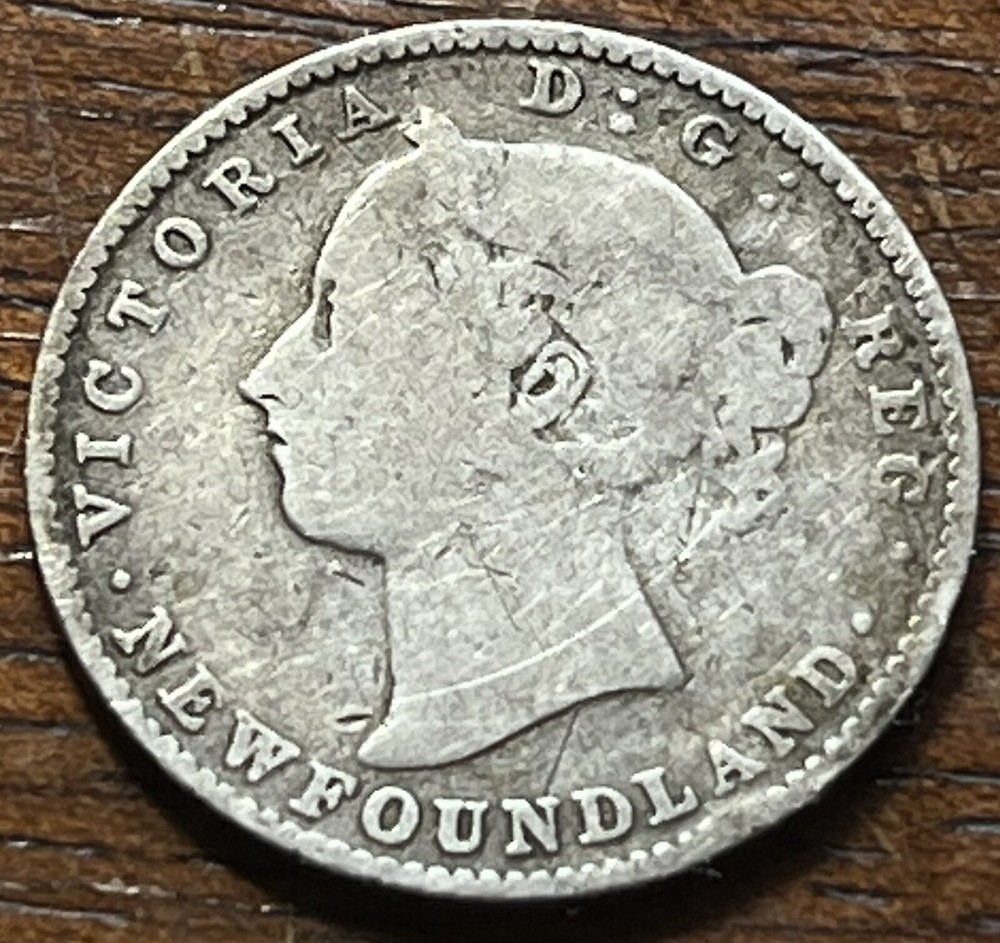 1890 Newfoundland 10 Cent