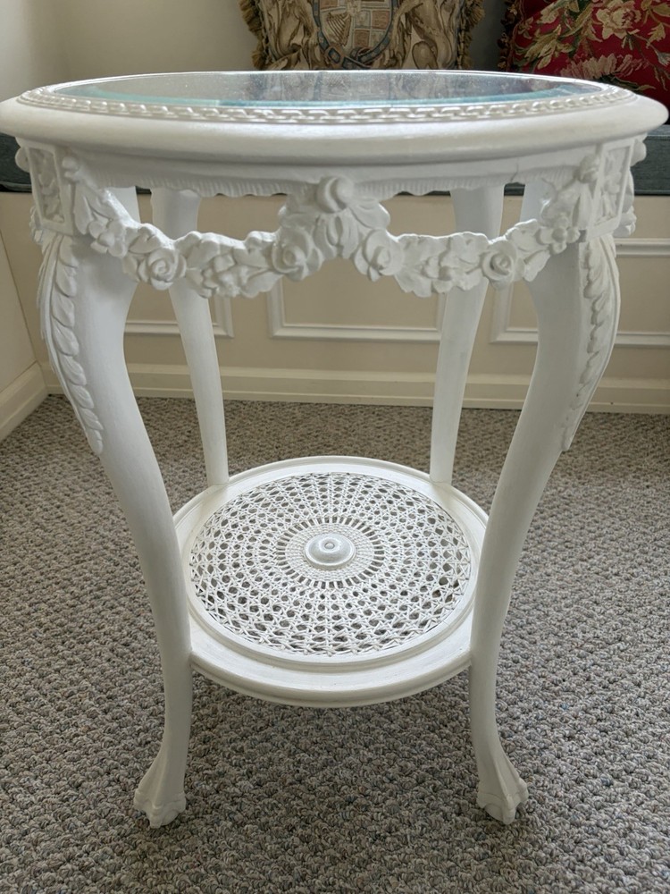 Antique Victorian Accent  Table