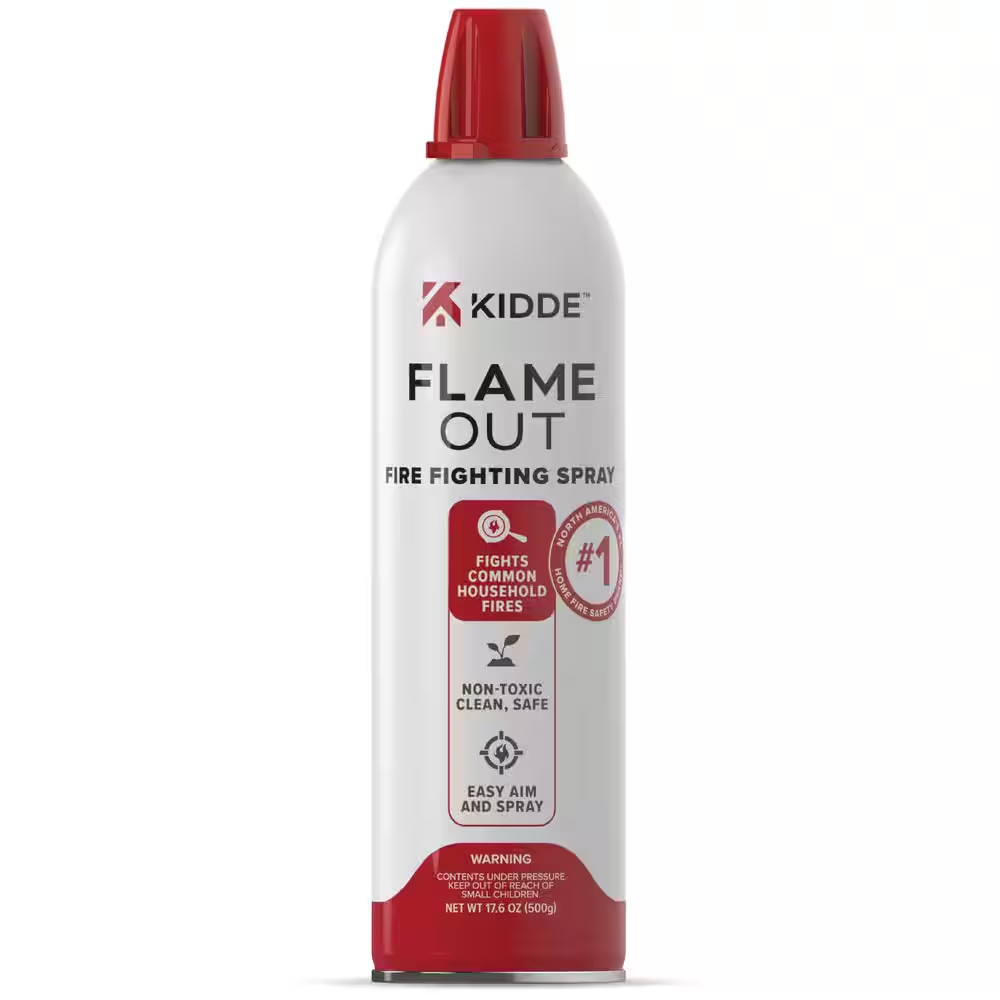 Kidde Flame Out Fire Fighting Spray 17.6 Oz 21032937