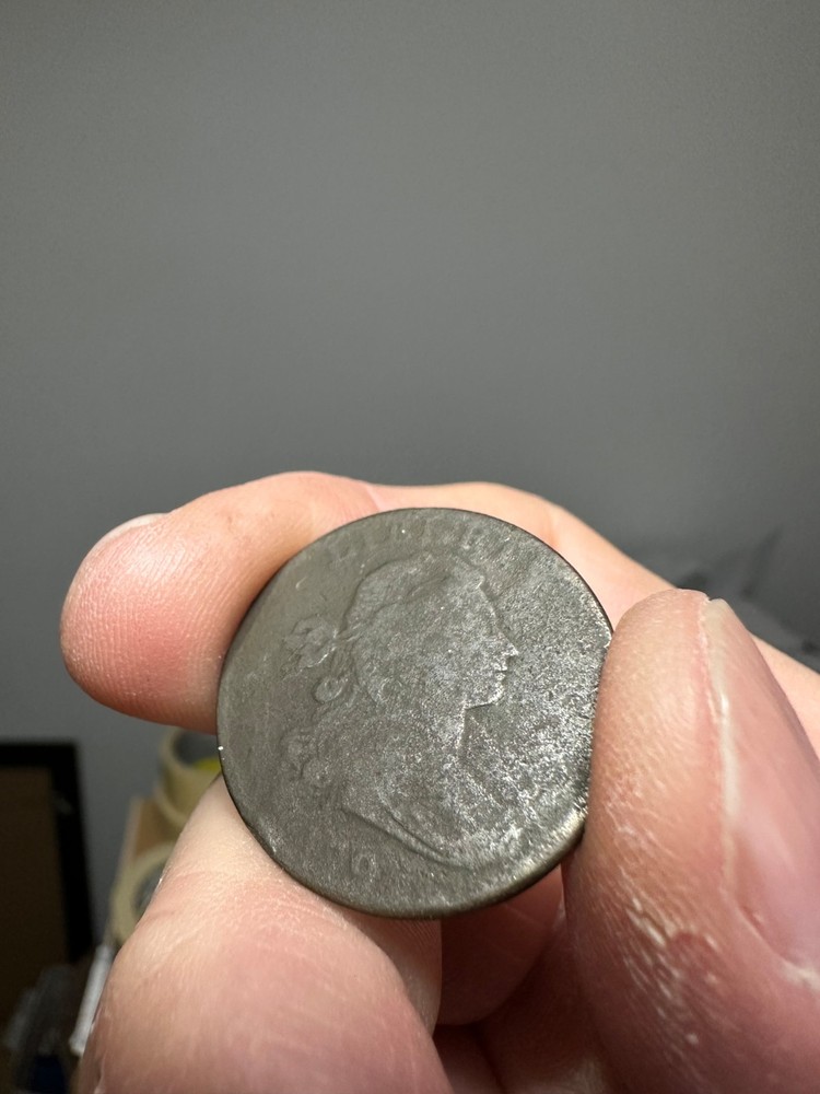 1798 draped bust large cent G-VG S-185