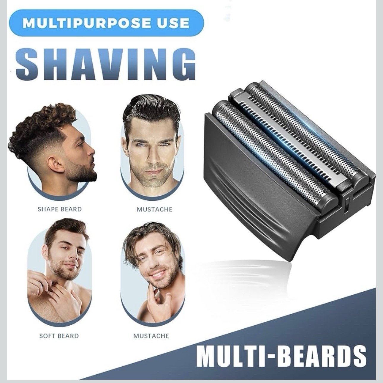 4 Pack Replacement Blades Remington TITANIUM-X Foil Cutter F5800 F7800 F4900 B10