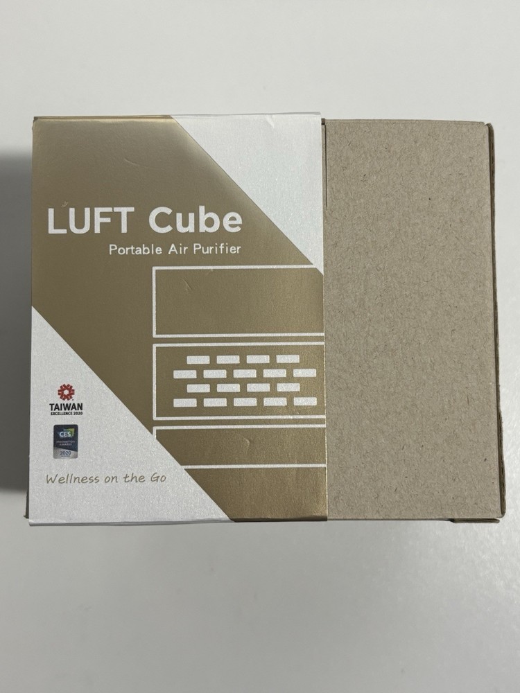 LUFT Cube Portable Air Purifier LUFTQI - Silver