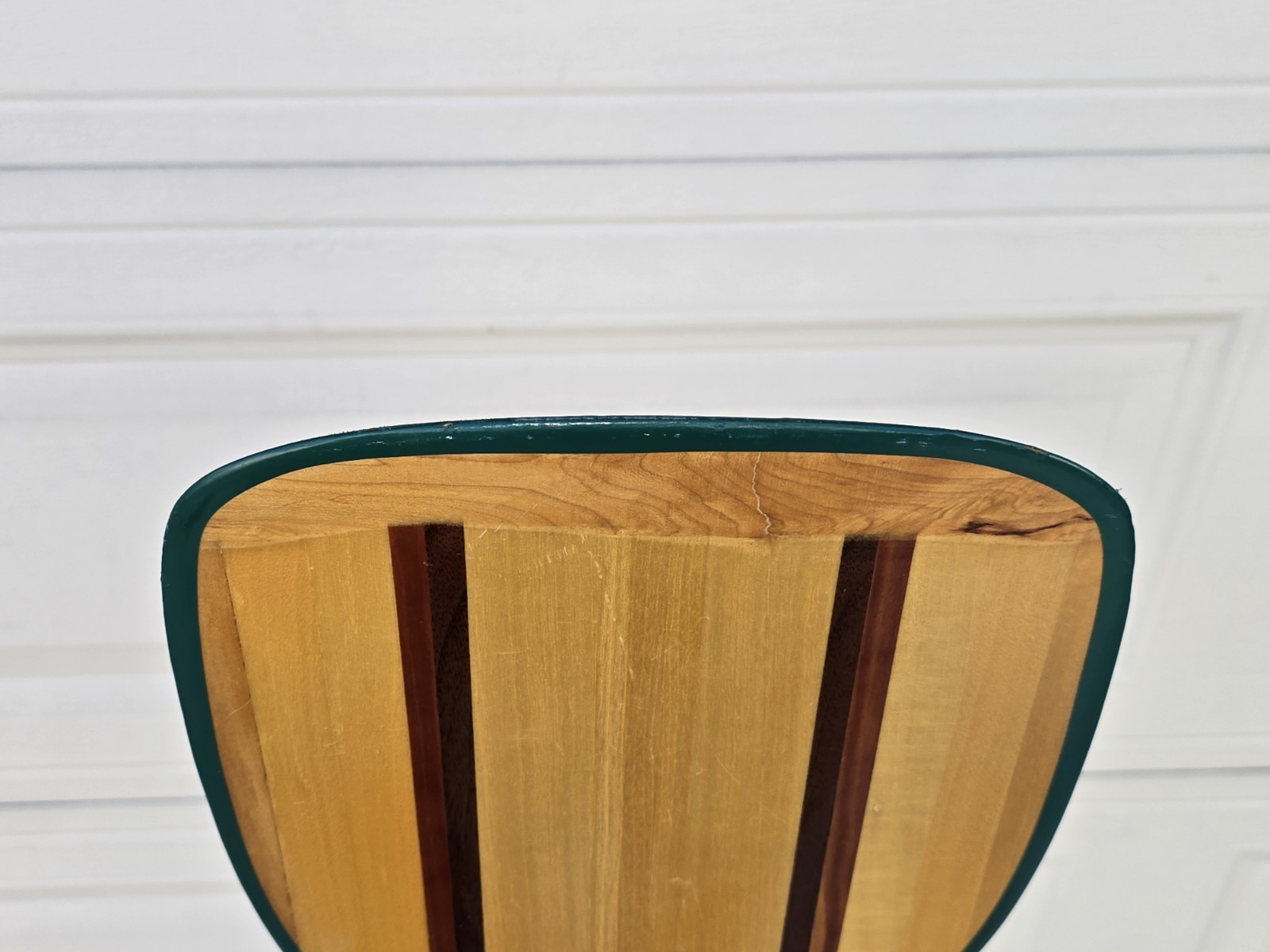 *RARE* MUDBROOK PADDLES WI, USA Wood Angled Outrigger Canoe Paddle 52"x9"