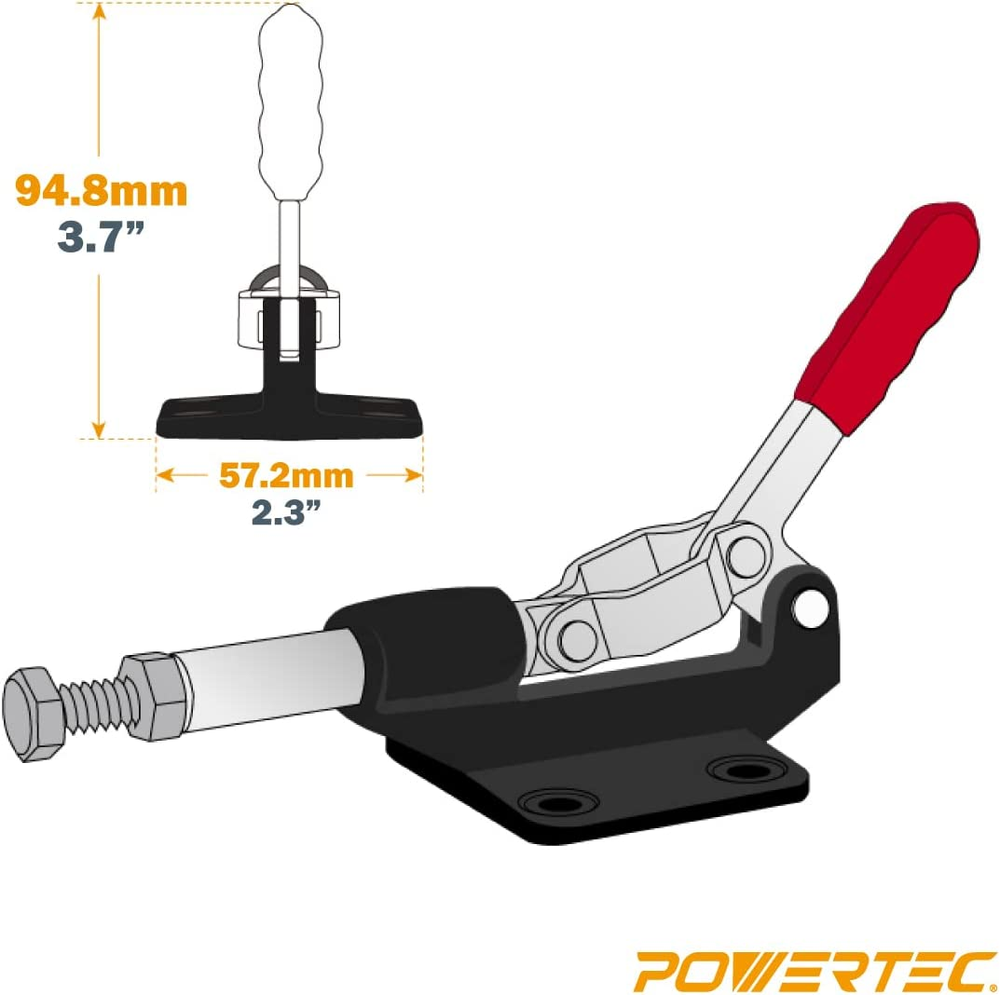 20318 Push Pull Toggle Clamp 305CM - 500 lb Heavy Duty Holding Capac...