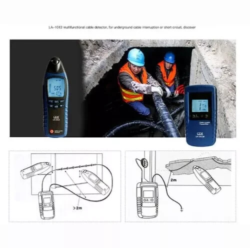 Cable Wire Detector Underground General Cable Fault Locator Meter Wire Finder