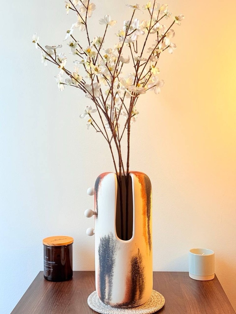 Rustic Handmade Boho Decorative Vase
