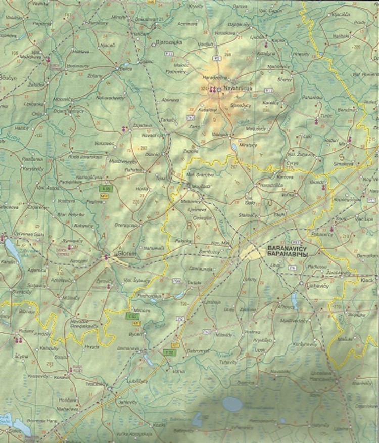 Belarus Map by ITMB publishing